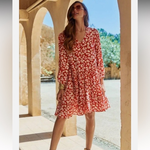 Mister Zimi dress in red leopard - Picture 1 of 13